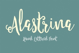 Alastrina: A Handwritten Font for Branding