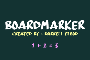 Board Marker Font for Authentic Branding
