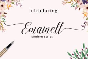 Emainell Font Review for Web Design