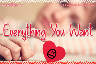 Everything You Want: A Playful Font for Makers