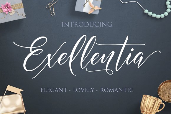 Exellentia: A Handwritten Font for Web Designers