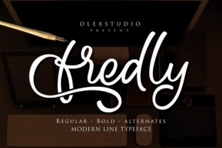 Fredly: A Handwritten Typeface for Editorial Design