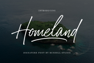 Homeland: A Signature Typeface for Editorial Design