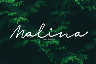 Malina: A Handwritten Font for Makers