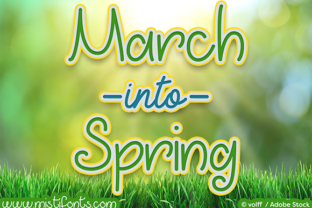 March into Spring Font: A Branding Review