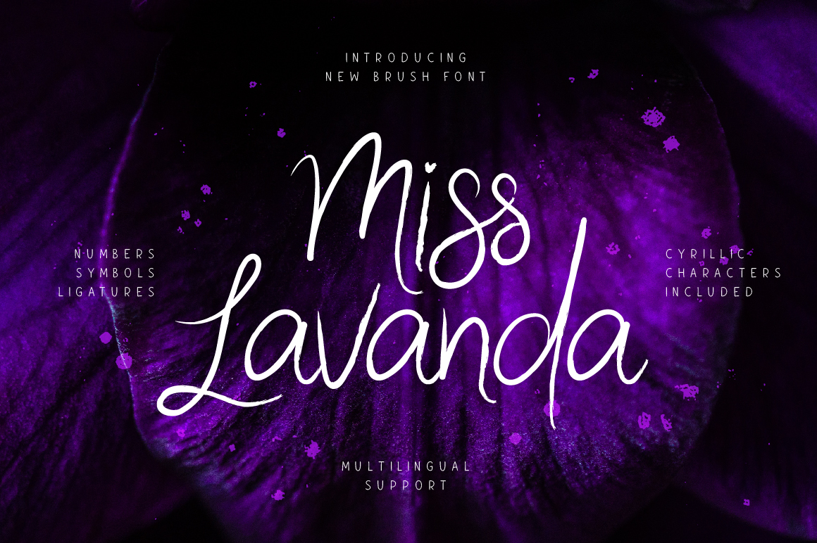 Miss Lavanda: A Typeface That Elevates Your Brand