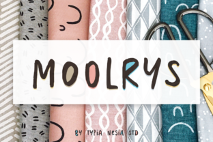 Moolrys: A Whimsical Handwriting Font for Web Design