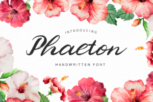Phaeton: A Fluid Handwritten Font for Campaigns