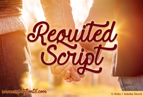 Requited Script Font for Makers