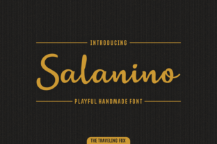 Salanino: The Playful Handwritten Font for Crafters