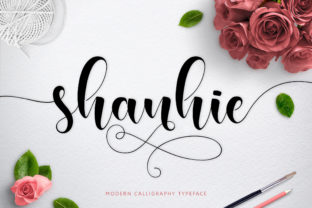 Shanhie Font: A Modern Script for Brand Identity