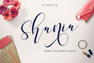 Shania Font: A Sweet Typeface for Branding