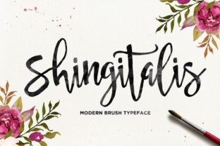 Shingitalis: A Handwritten Font for Makers