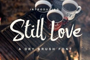 Still Love: A Handwritten Font for Editorial Design