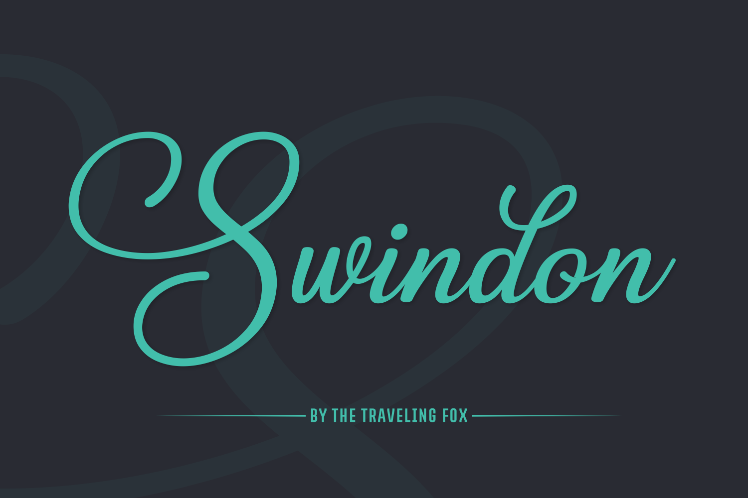 Swindon: A Designer’s Take on Modern Script Elegance